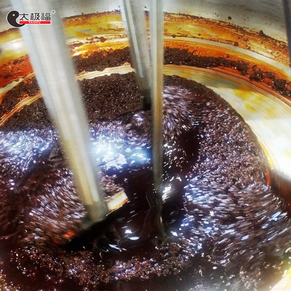 酱料炒锅工作实例