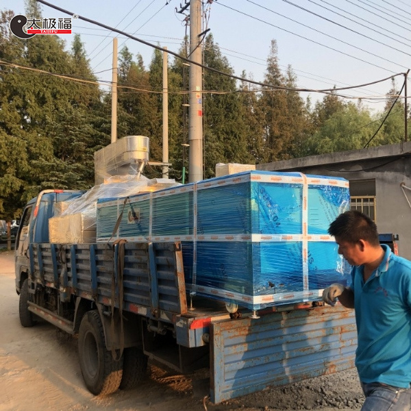 19年10月3日南通炒菜机发货