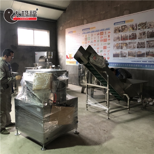 湛江红薯去皮机打包发货