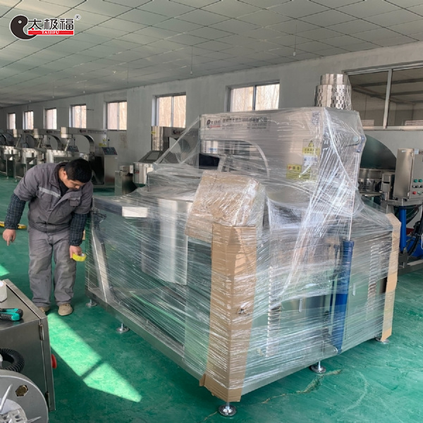 500L全自动燃气炒锅发货