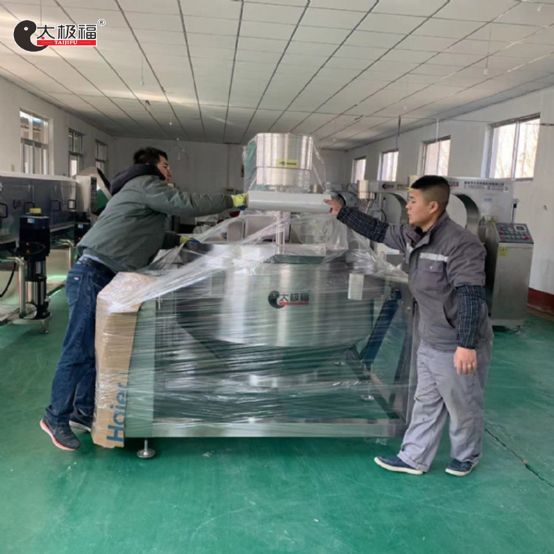 400L全自动蒸汽炒锅发货