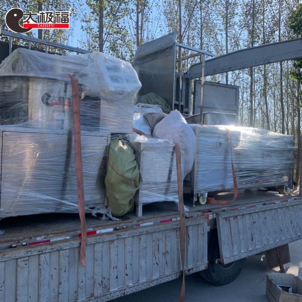 红薯生产线发货了