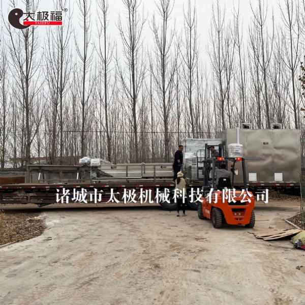 红薯干成套设备发货了