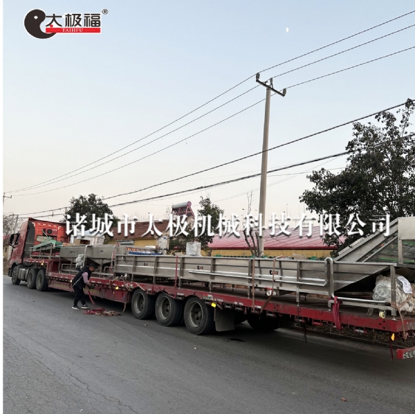 清洗风干流水线发货了