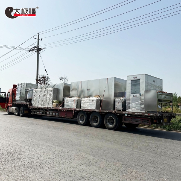 苹果脯加工成套设备发货了