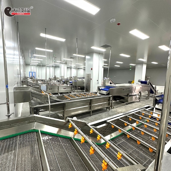 芝士蜜薯、薯泥加工生产线客户现场