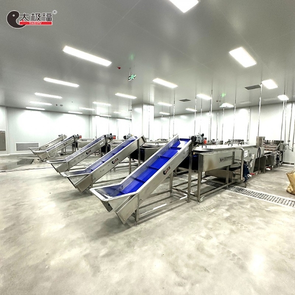 红薯干加工成套设备客户现场