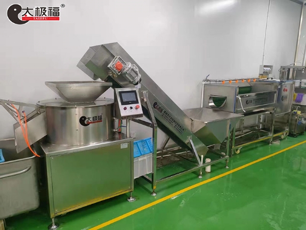 土豆清洗去皮流水线