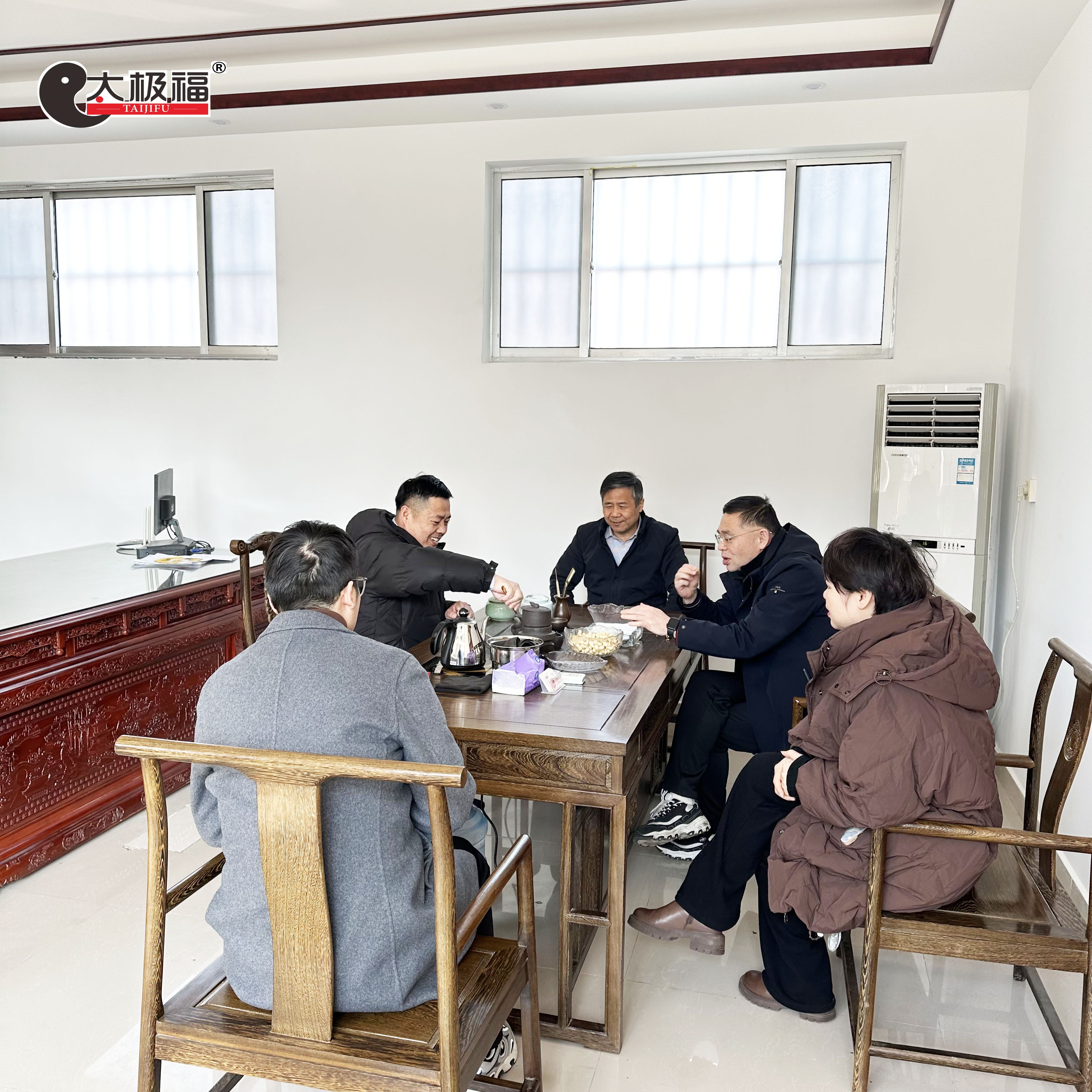 中国农科院甘薯研究所研究员莅临太极机械考察红薯加工成套设备